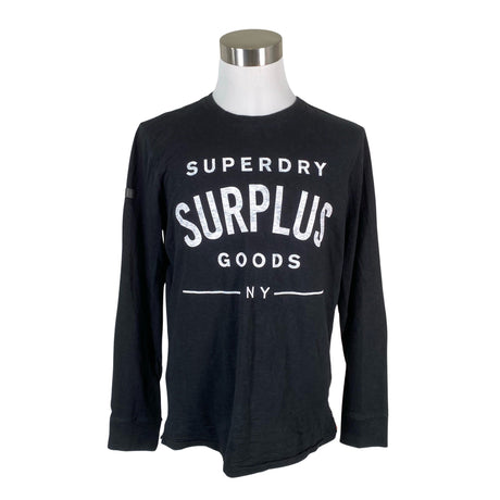 Unisex Superdry - Trikotaažist pluus, suurus XL - Must ()