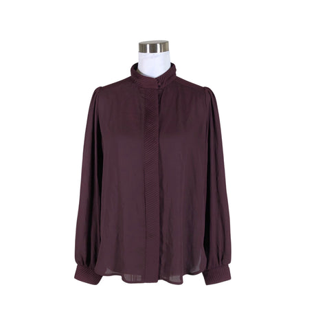 Unisex Selected - Pluus, suurus 38 - Veinipunane ()