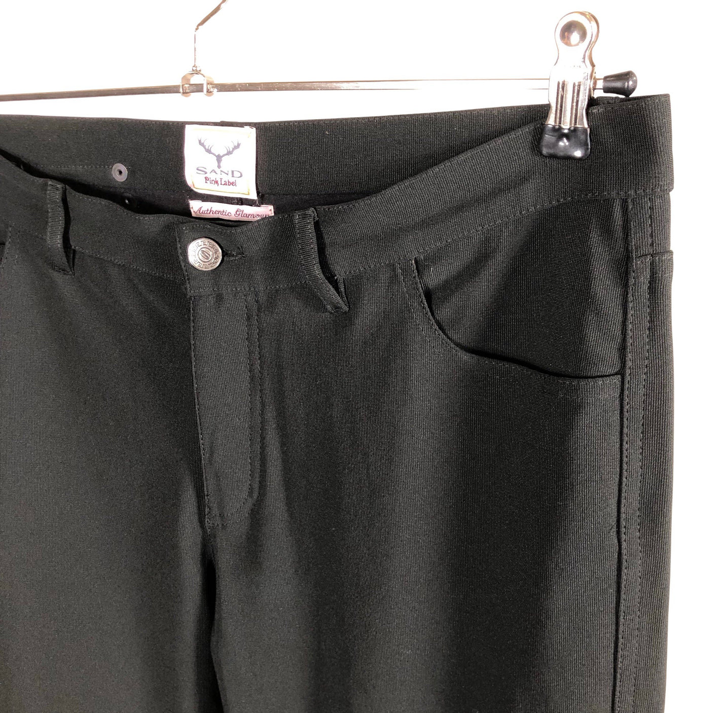 Unisex Sand - Mittevenivad püksid, suurus W33 - Must (3)