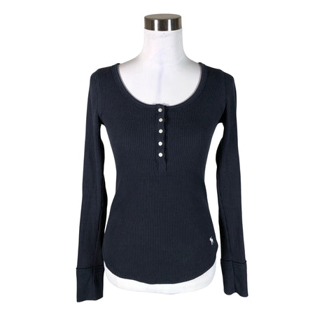 Unisex Abercrombie&Fitch - Trikotaažist pluus, suurus 34 - Sinine ()