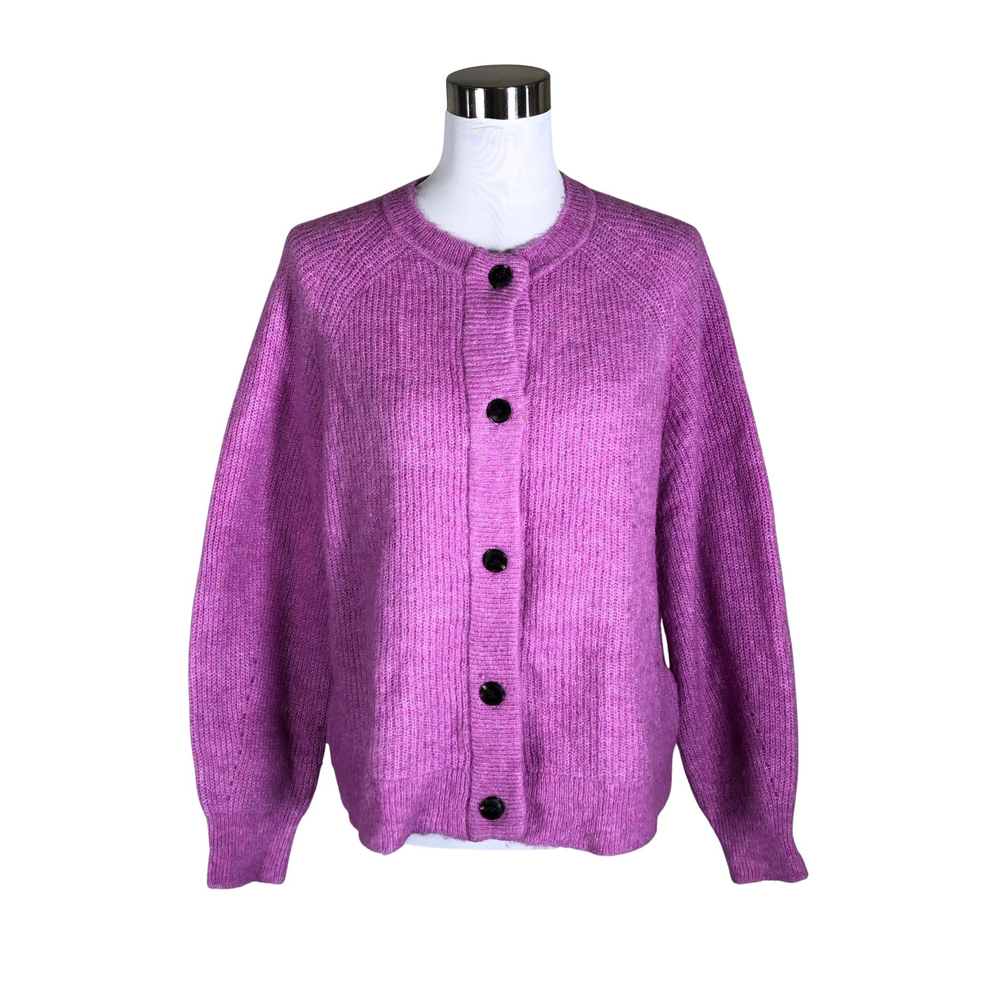 Unisex Selected - Kardigan, suurus 40 - Lilla (1)