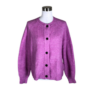 Unisex Selected - Kardigan, suurus 40 - Lilla (1)