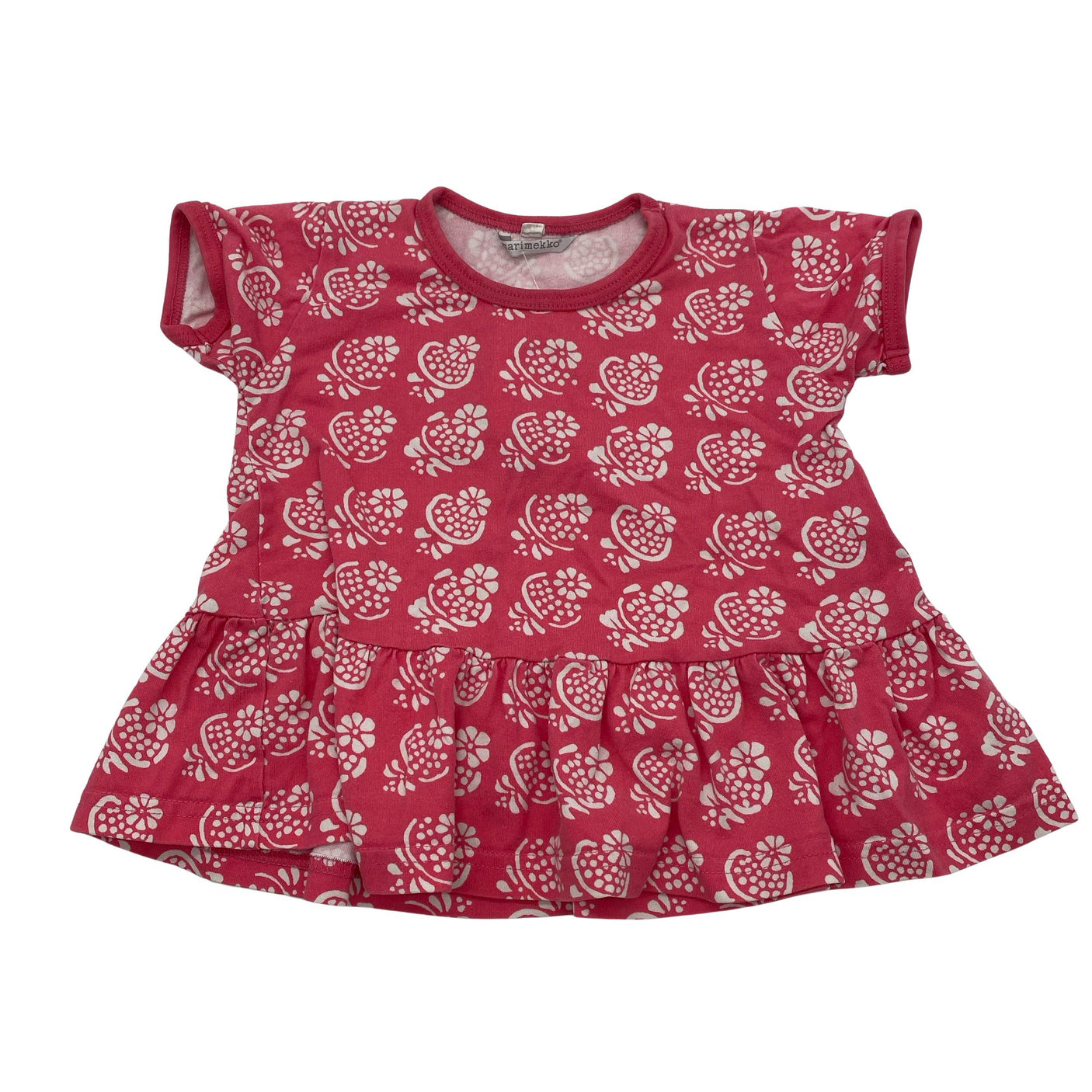 Unisex Marimekko - T-särk, suurus 68 - 74 - Roosa (1)