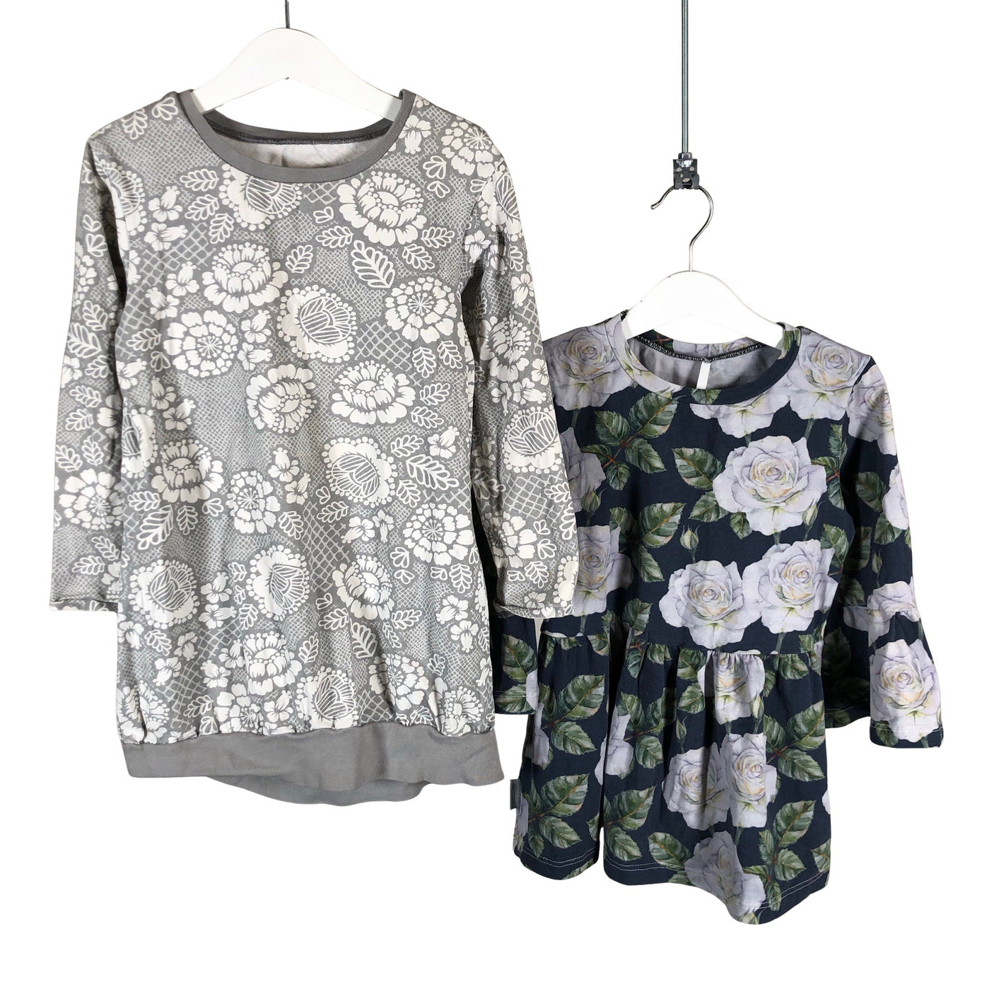 Unisex Handmade - Trikotaažist kleit, suurus 104 - 110 - Hall (1)