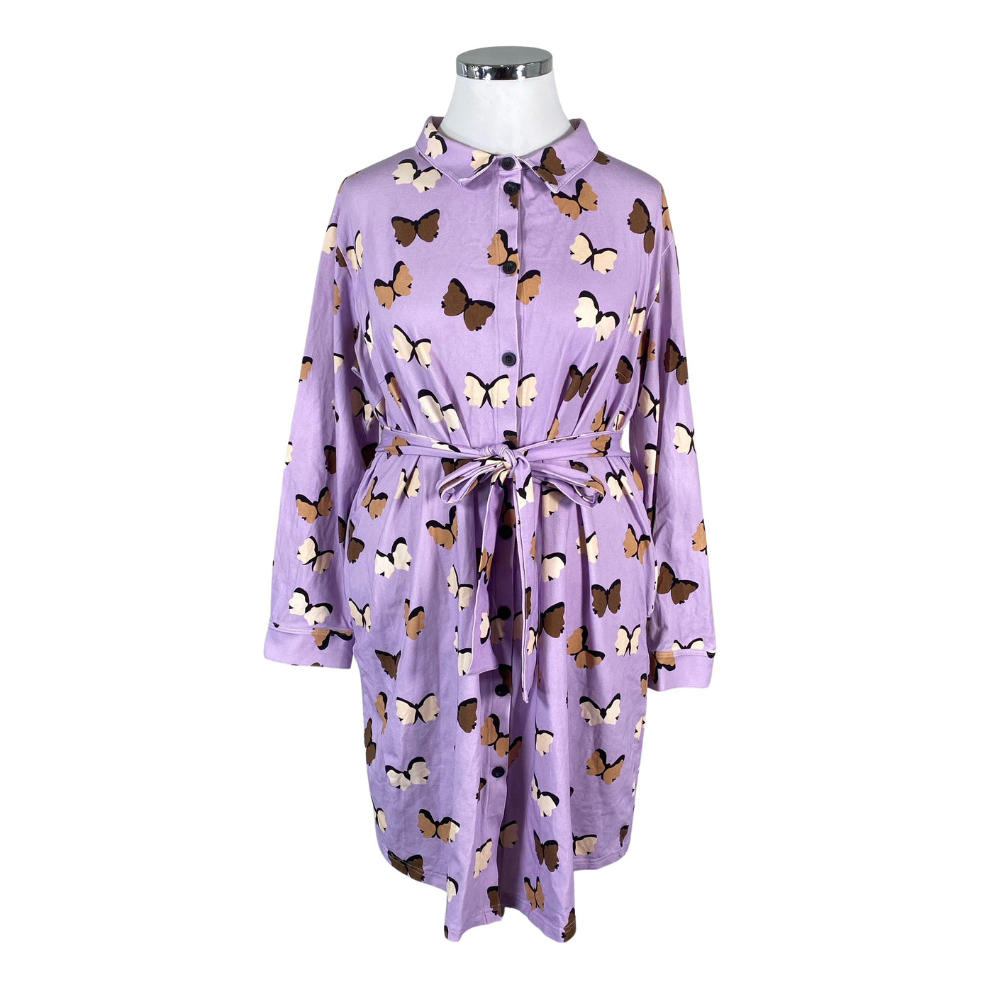 Unisex Yo Zen - Trikotaažist tuunika, suurus 44 - Lilla (1)