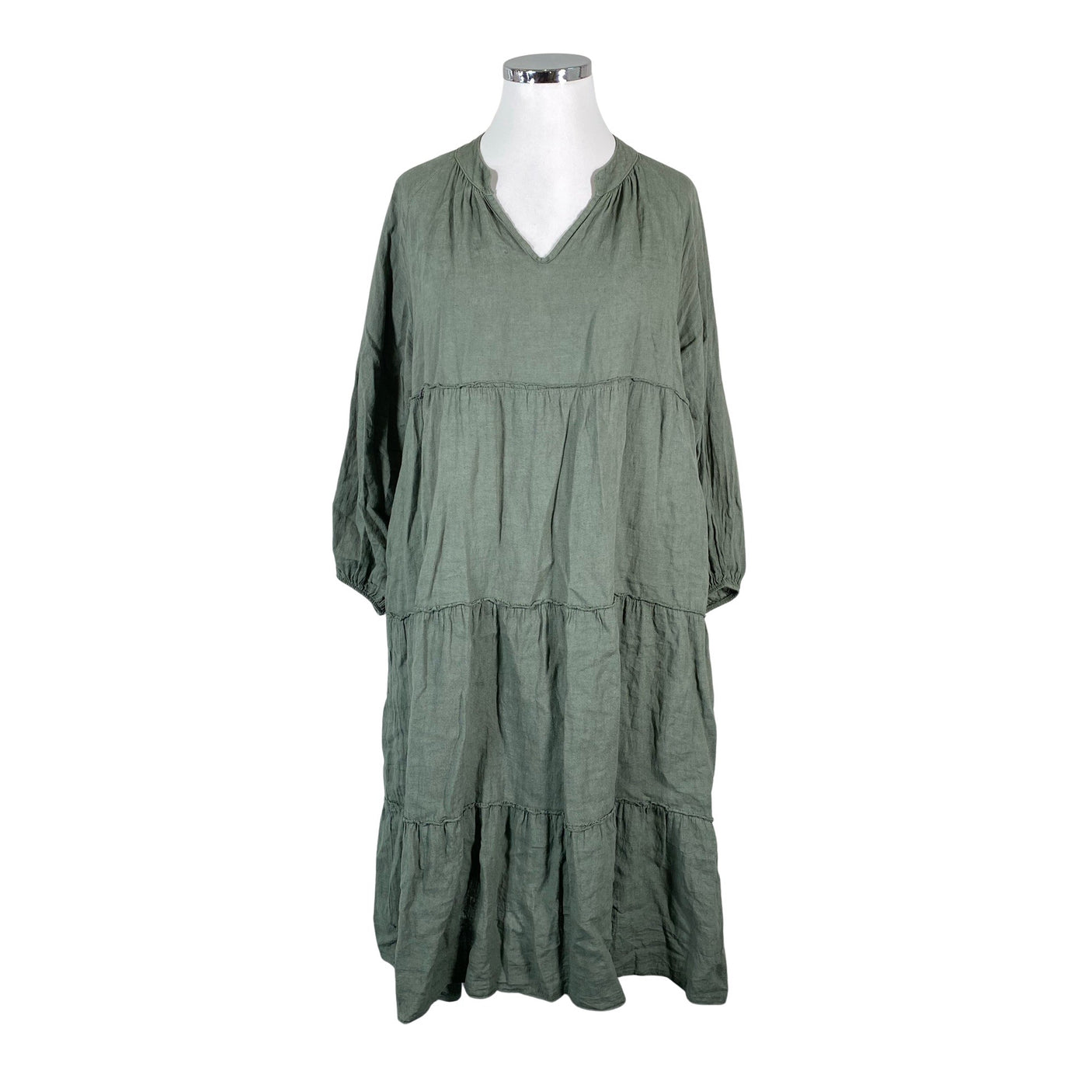 Unisex Wilhelmiina - Mitteveniv kleit, suurus 42 - Roheline (1)