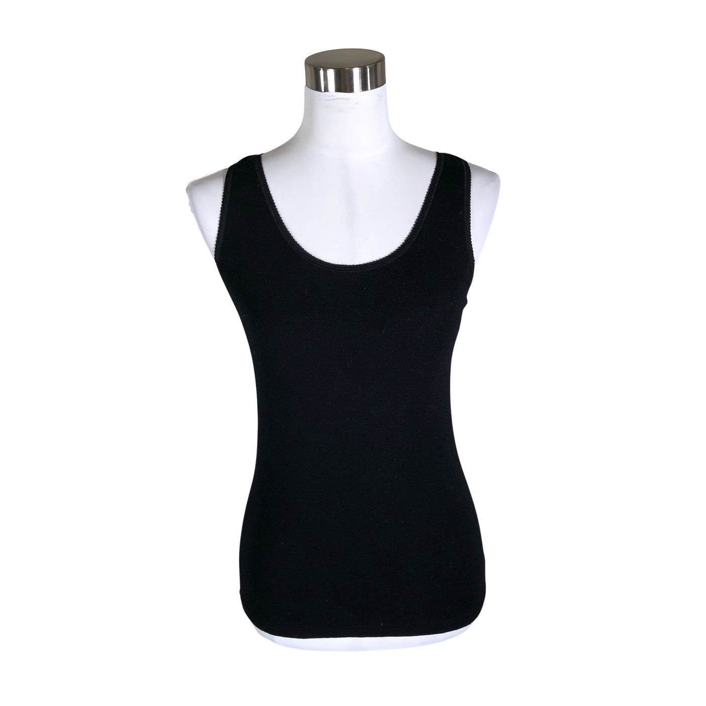 Unisex Dilling - Trikotaažist topp, suurus 40 - Must (1)