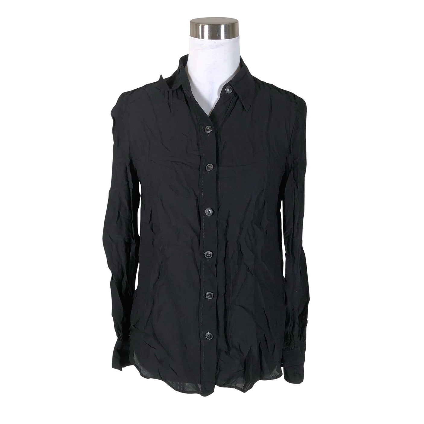 Unisex Massimo Dutti - Pluus, suurus 36 - Must (1)