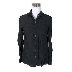Unisex Massimo Dutti - Pluus, suurus 36 - Must (1)