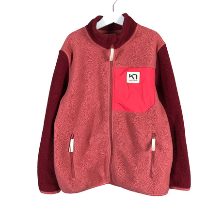 Unisex Kari Traa - Fliisjakk, suurus 134 - 140 - Heleroosa ()