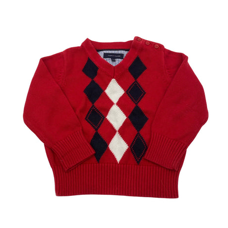 Unisex Tommy Hilfiger - Kampsun, suurus 68 - 74 - Punane ()