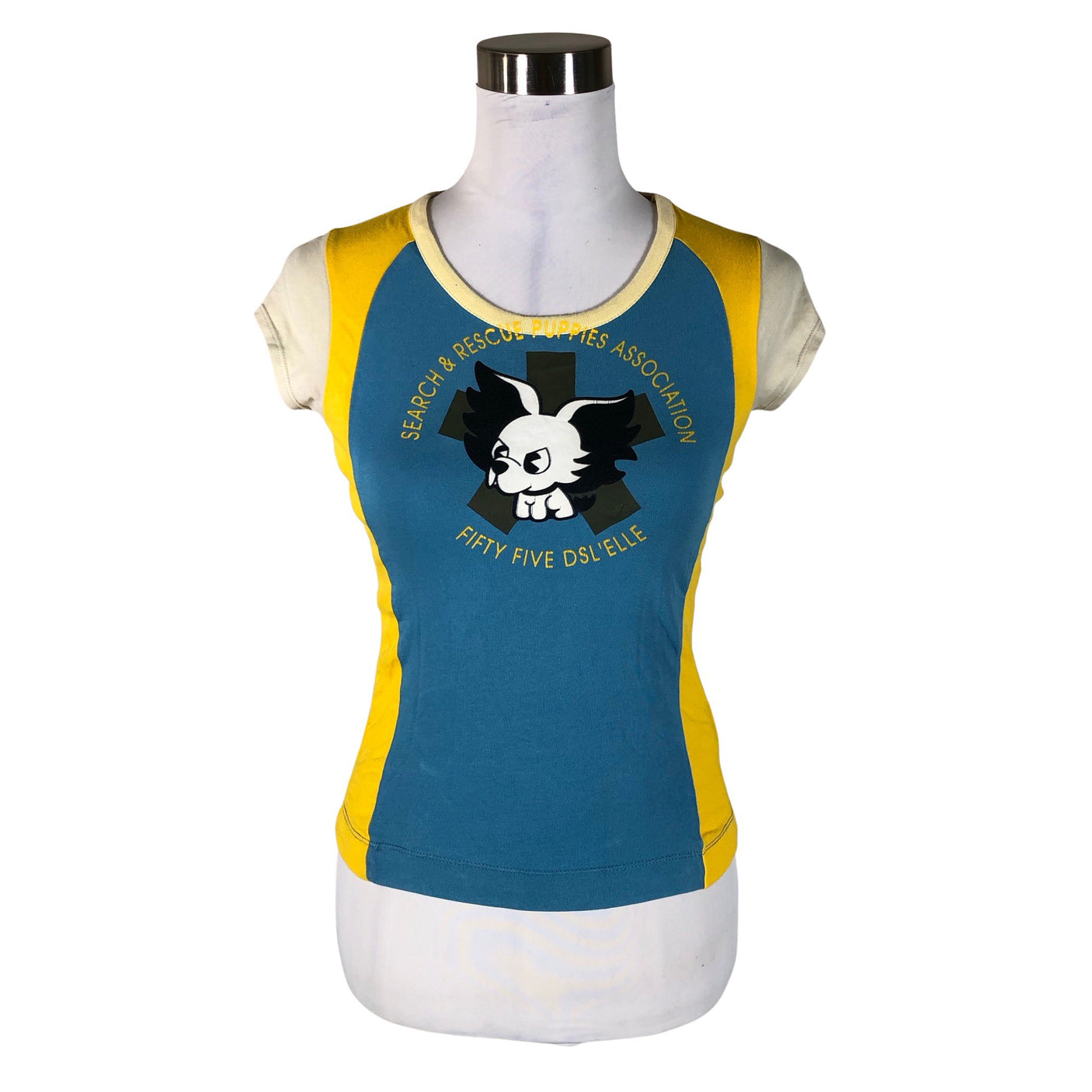Unisex 55 DSL - T-särk, suurus 38 - Sinine (1)
