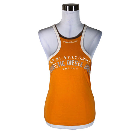 Unisex Diesel - Trikotaažist topp, suurus 38 - Oranž ()