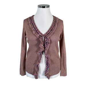 Unisex Claire.dk - Kardigan, suurus 44 - Heleroosa (1)