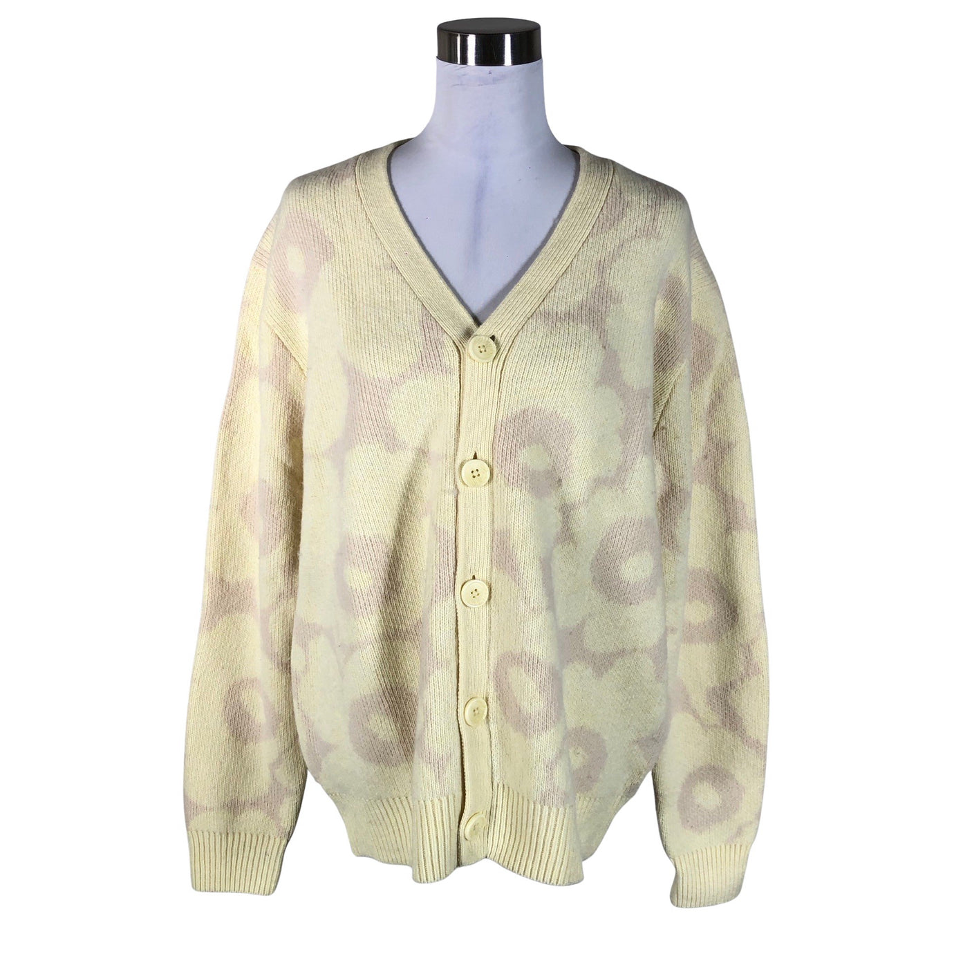 Unisex Marimekko - Kardigan, suurus 40 - Kollane (1)