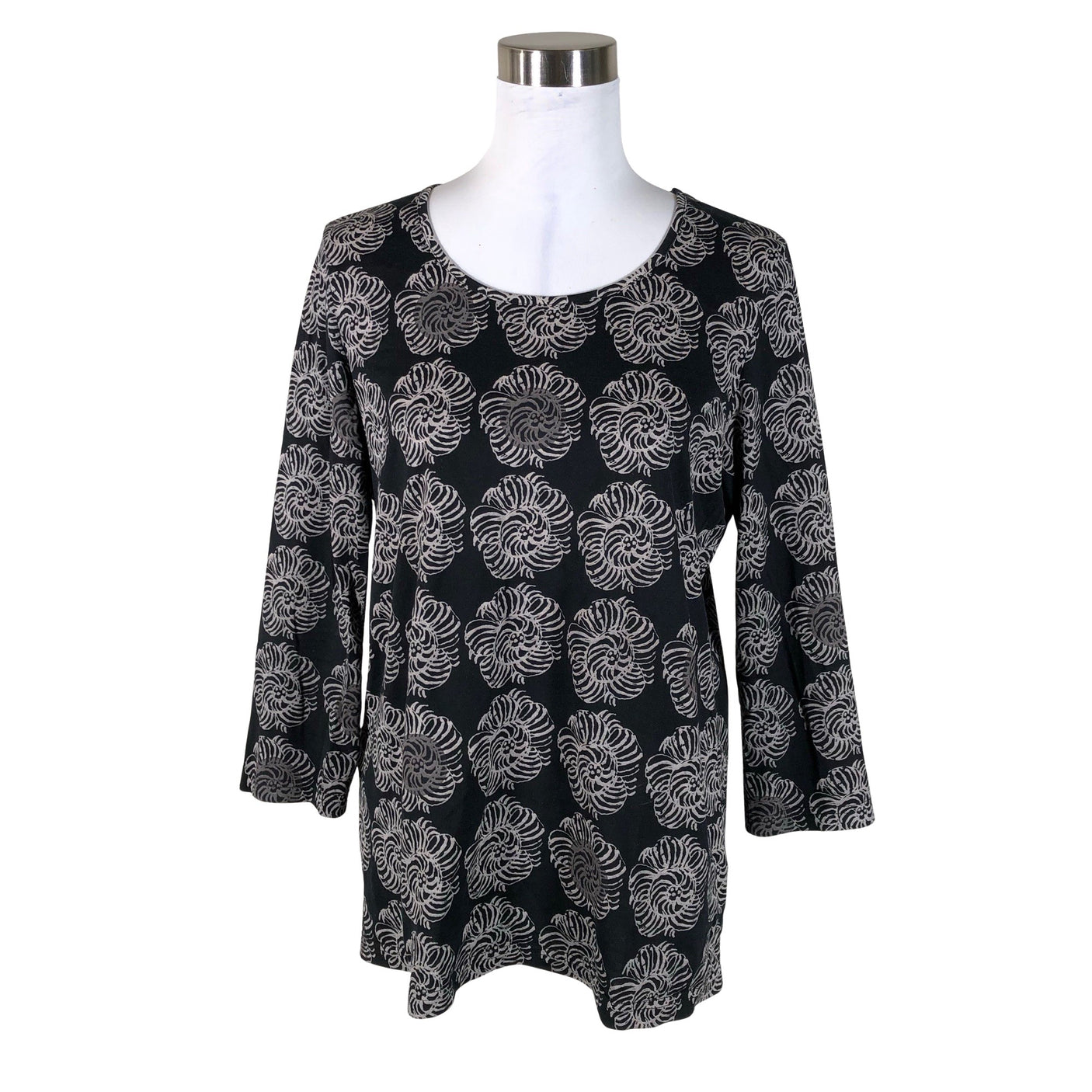 Unisex Marimekko - Trikotaažist pluus, suurus 40 - Must (1)