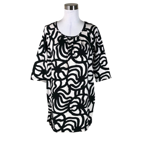 Unisex Marimekko - Trikotaažist tuunika, suurus 40 - Valge ()