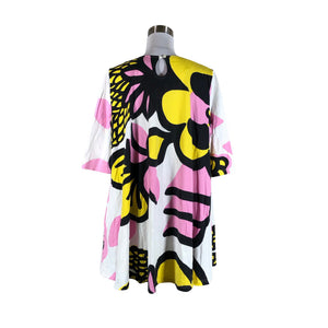 Unisex Marimekko - Trikotaažist tuunika, suurus 38 - Valge (2)