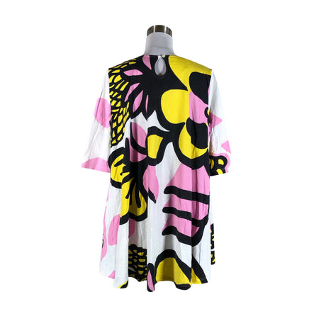 Unisex Marimekko - Trikotaažist tuunika, suurus 38 - Valge (2)