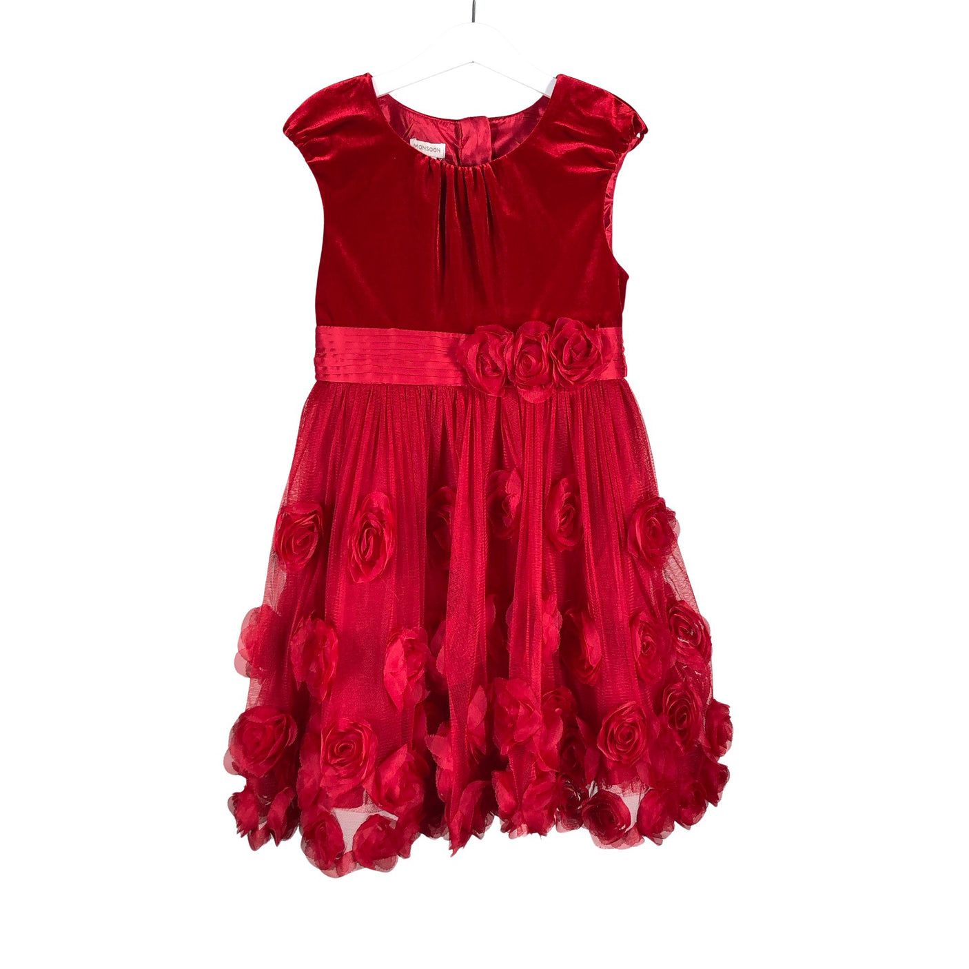Unisex Monsoon - Pidulik kleit, suurus 128 - 134 - Punane (1)