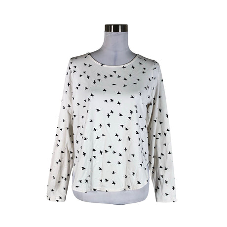 Unisex NOSH - Trikotaažist pluus, suurus 36 - Looduslik valge ()