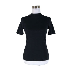 Unisex Aarrelabel - T-särk, suurus 38 - Must (1)