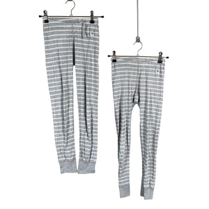 Unisex Polarn O. Pyret - Trikotaažist püksid, suurus 122 - 128 - Hall (1)