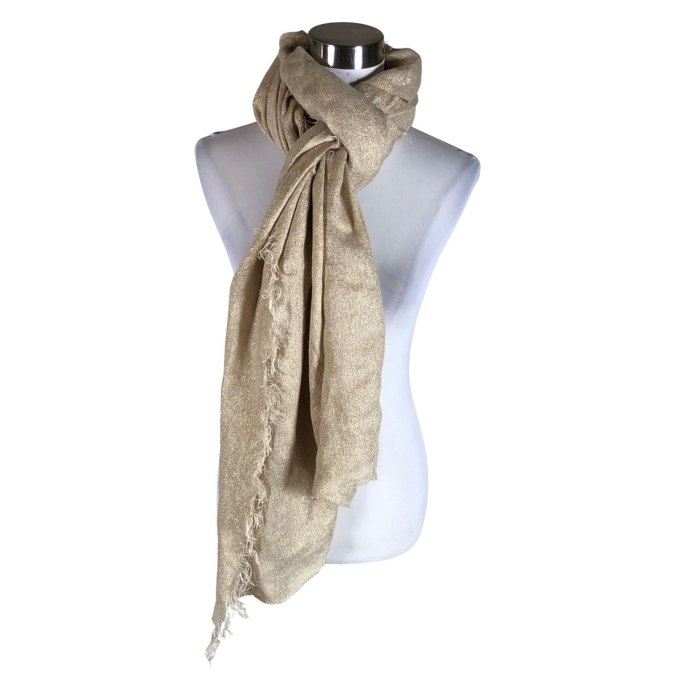 Unisex Balmuir - Õhuke sall, suurus Maxi - Beige (3)