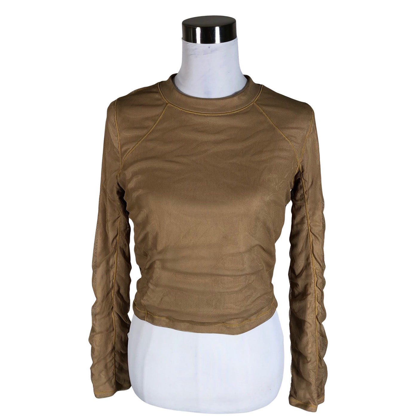 Unisex Alo - Trikotaažist pluus, suurus 40 - Pruun (1)