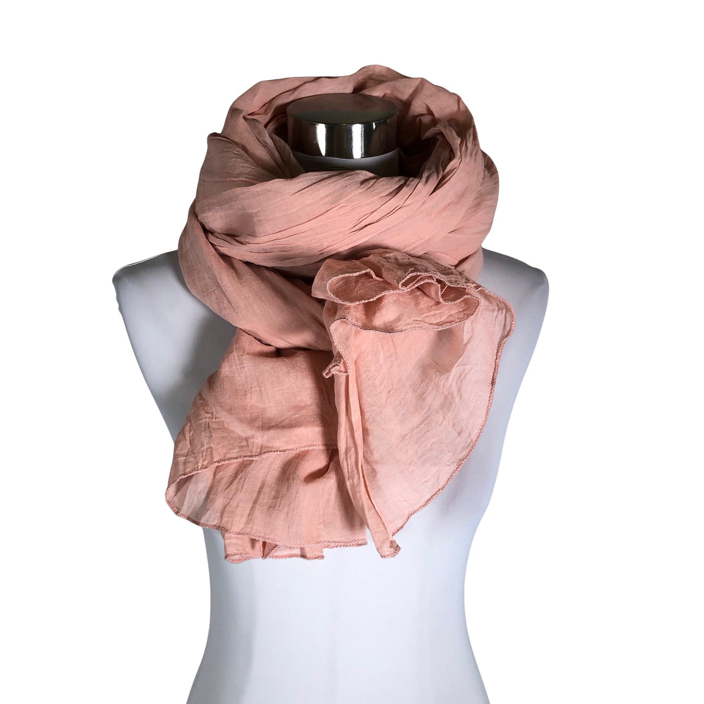 Unisex Ajlajk - Õhuke sall, suurus Maxi - Heleroosa (1)