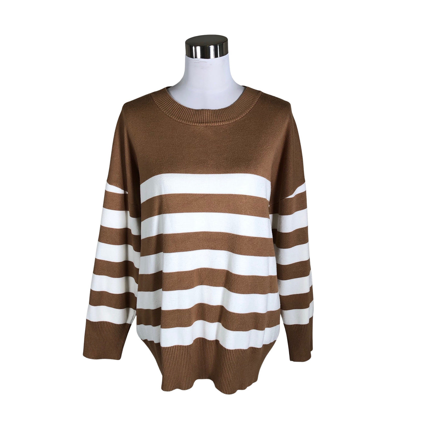 Unisex Noom - Kootud tuunika, suurus 40 - Pruun (1)
