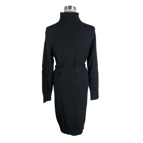 Unisex Andiata - Kootud kleit, suurus 38 - Must (2)