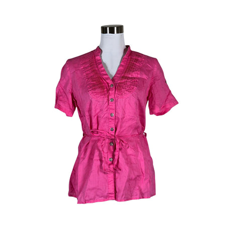 Unisex S.T.I - Lühikeste käistega pluus, suurus 40 - Roosa ()