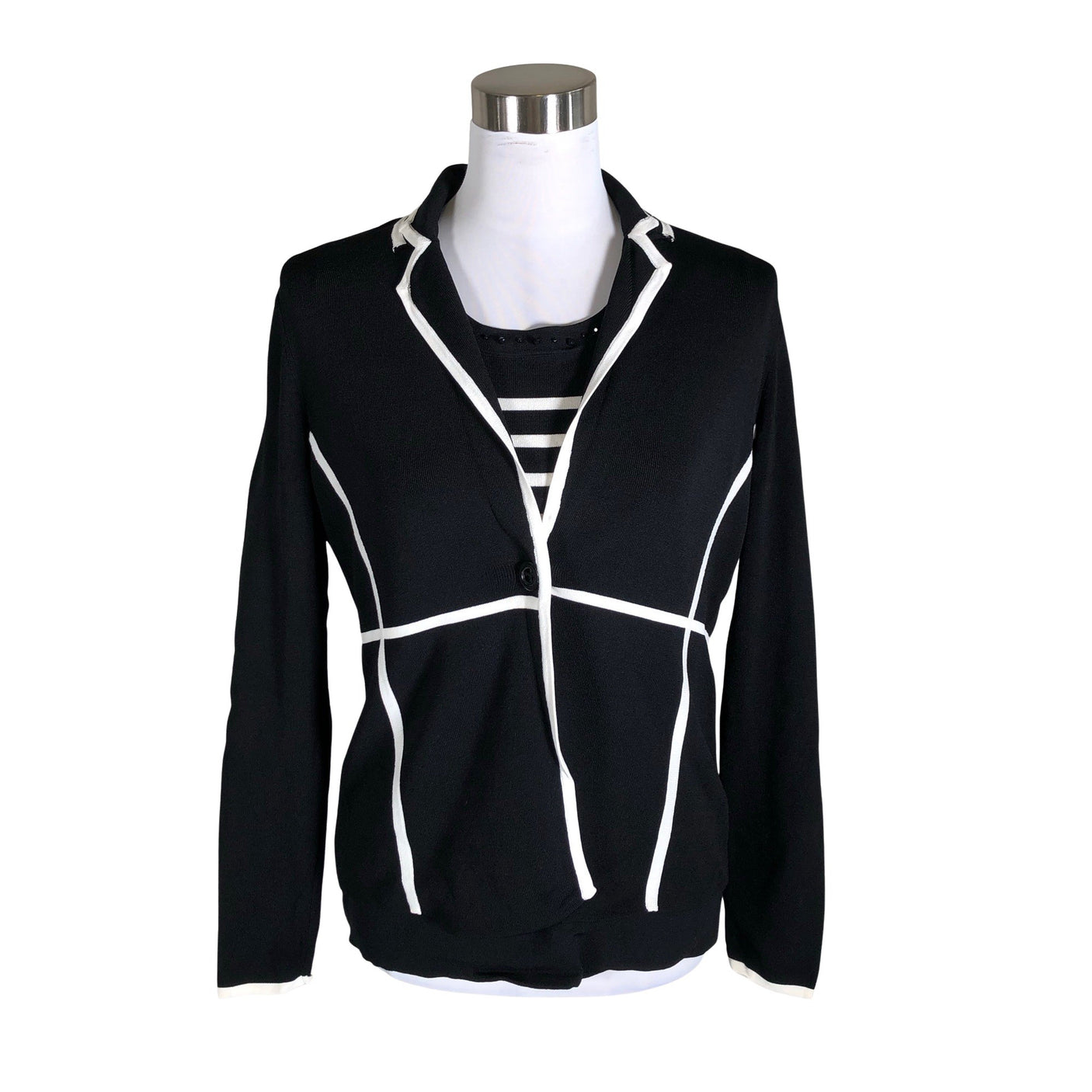 Unisex Mayerline - Kardigan, suurus 38 - Must (1)