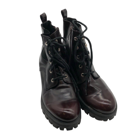 Unisex Tamaris - Poolsaapad, suurus 40 - Veinipunane (2)