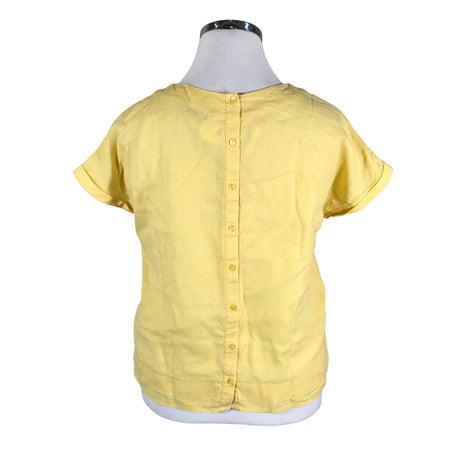 Unisex Marks&Spencer - Lühikeste käistega pluus, suurus 42 - Kollane (2)
