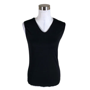 Unisex Santarelli - Trikotaažist topp, suurus 40 - Must (1)