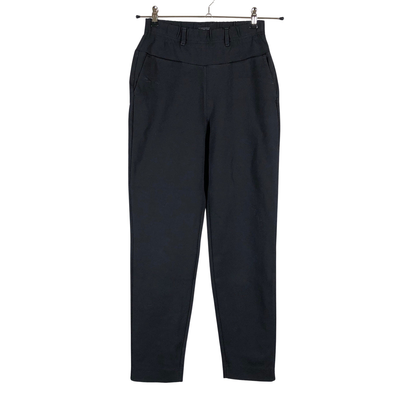 Unisex Hujaus - Trikotaažist püksid, suurus 36 - Must (1)