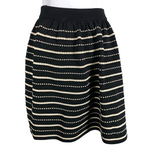 Unisex Sandro Paris - Kootud seelik, suurus 34 - Must (2)