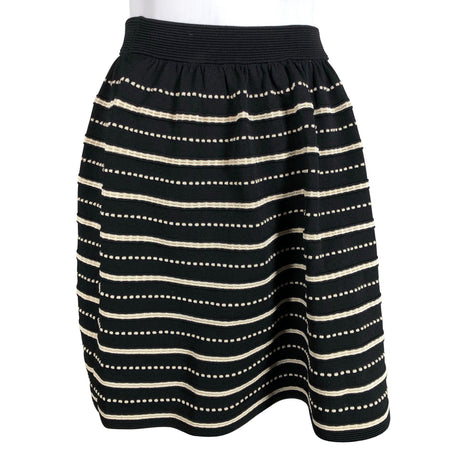 Unisex Sandro Paris - Kootud seelik, suurus 34 - Must (2)