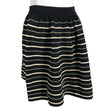 Unisex Sandro Paris - Kootud seelik, suurus 34 - Must ()