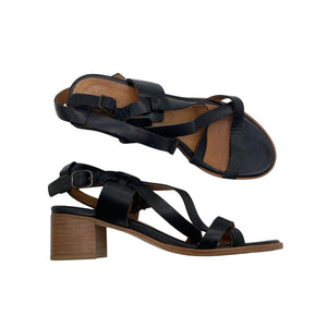 Unisex Sessùn - Kontsaga rihmikud, suurus 38 - Must (1)