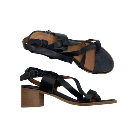 Unisex Sessùn - Kontsaga rihmikud, suurus 38 - Must ()