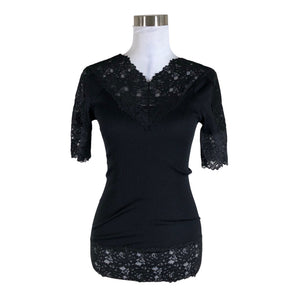 Unisex Rosemunde - T-särk, suurus 38 - Must (1)