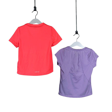Unisex Soc - Spordisärk, lühikesed käised, suurus 122 - 128 - Roosa (2)