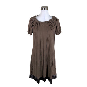 Unisex Philosophy Blues Original - Trikotaažist kleit, suurus 38 - Pruun (1)