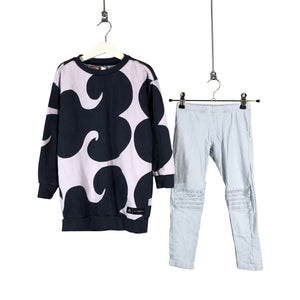 Unisex Adidas - Dressikangast tuunika, suurus 116 - 122 - Sinine (1)