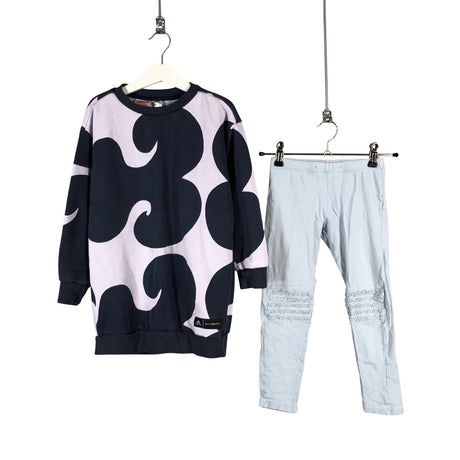 Unisex Adidas - Dressikangast tuunika, suurus 116 - 122 - Sinine ()
