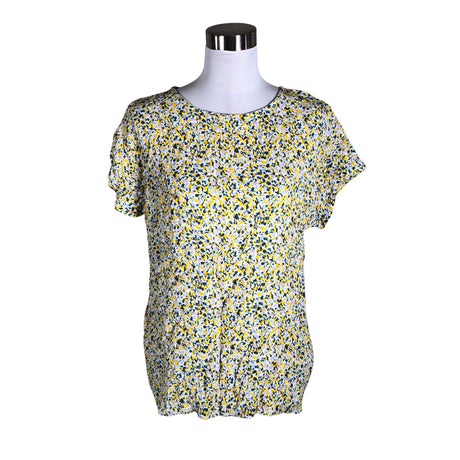 Unisex Jackpot - Lühikeste käistega pluus, suurus 38 - Kollane ()