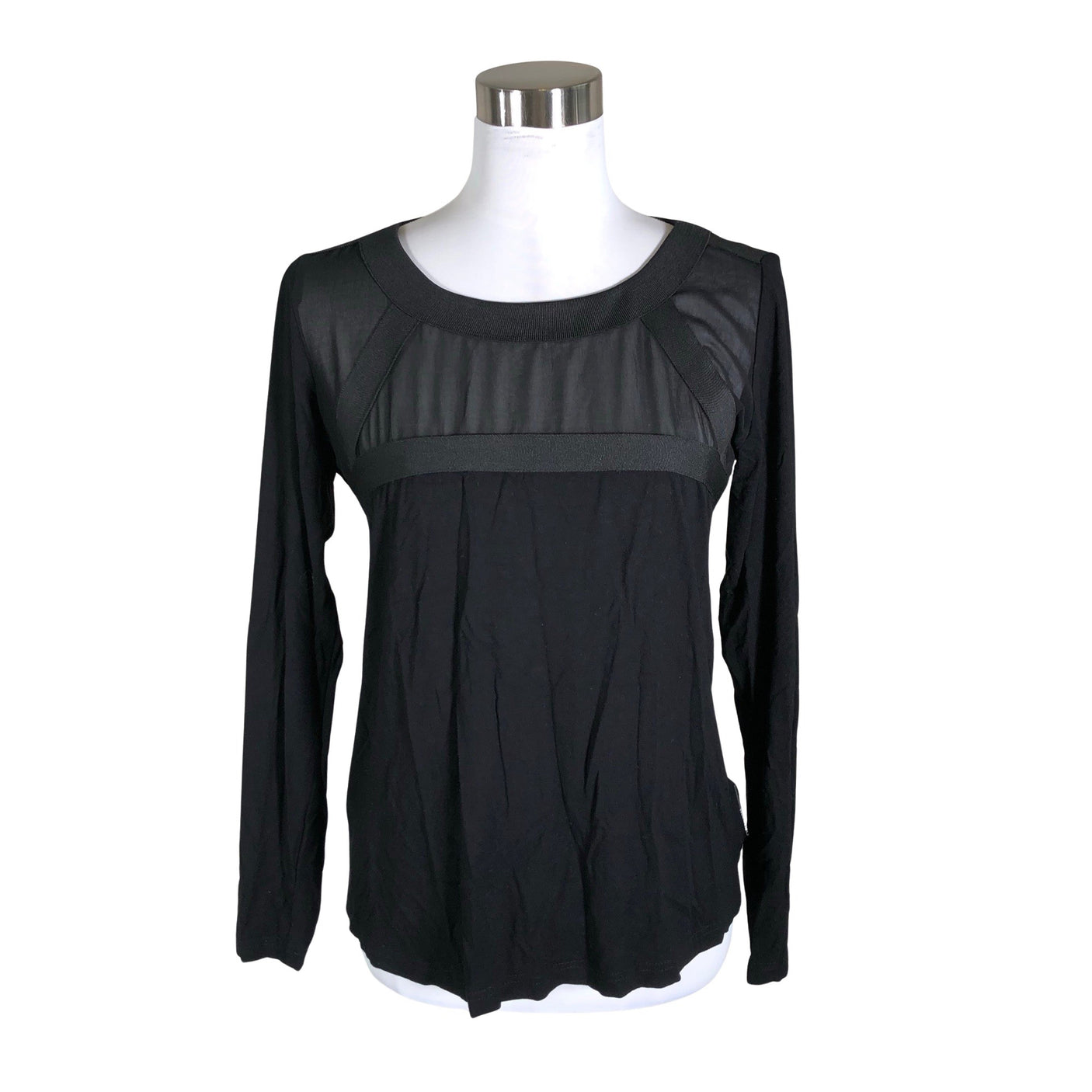 Unisex Carla Du Nord - Trikotaažist pluus, suurus 38 - Must (1)
